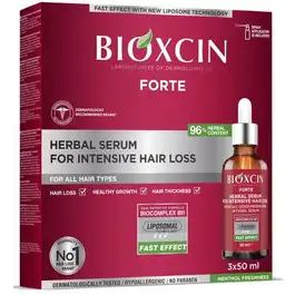 Bioxcin Herbal Serum For Hair Loss - 3 x 50 ml