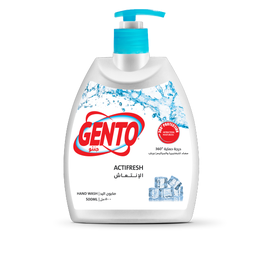 Gento Liquid Hand Wash Actifreash 500ml