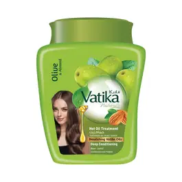 Dabur Vatika Hot Oil Treatment Olive & Almond 500 Gm