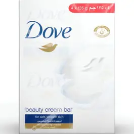 Dove Beauty Bar White Pack (4 Pcs * 135 Gm)