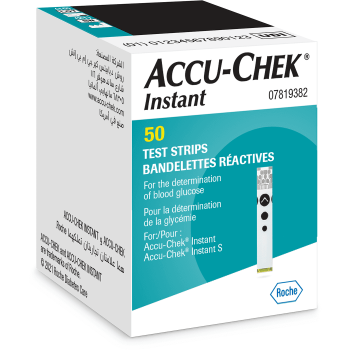 Accu-Chek Instant Blood Glucose Test Strips 50 pcs