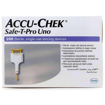 Accu-Chek Safe T Pro Uno 200 pcs