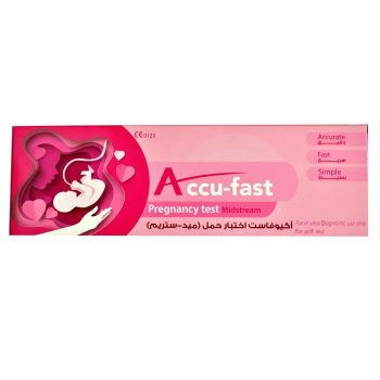 AccuFast Midstream Home Pregnancy Test