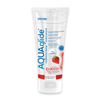 Aquaglide Flavored Lubricant Strawberry 100 ml