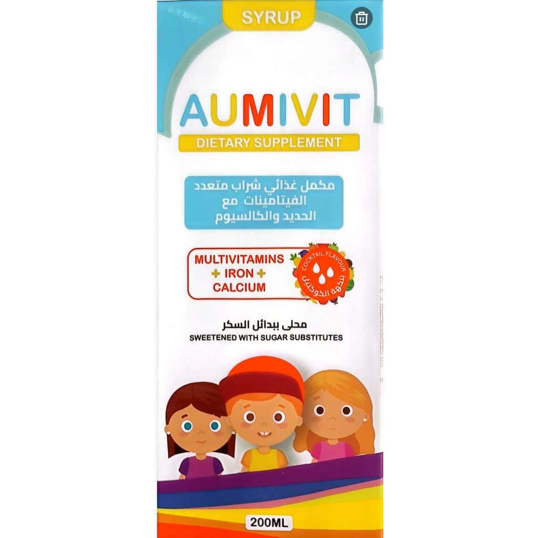 Aumivit Multi-Vitamins Syrup - 200 Ml Aumivit Multi-Vitamins Syrup - 200 Ml