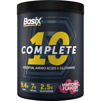 Basix Complete 10 Eaa + Glutamine Vimtonic 405g
