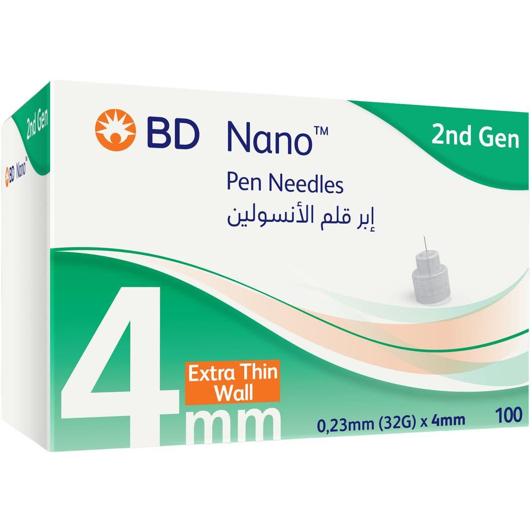 Bd Nano 2nd Gen 4mm Pen Needles Bd Nano 2nd Gen 4mm Pen Needles