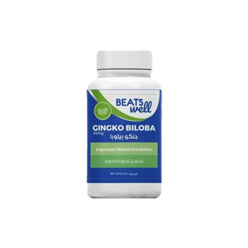 Beatswell Gingko Biloba 60 mg - 60 Capsules