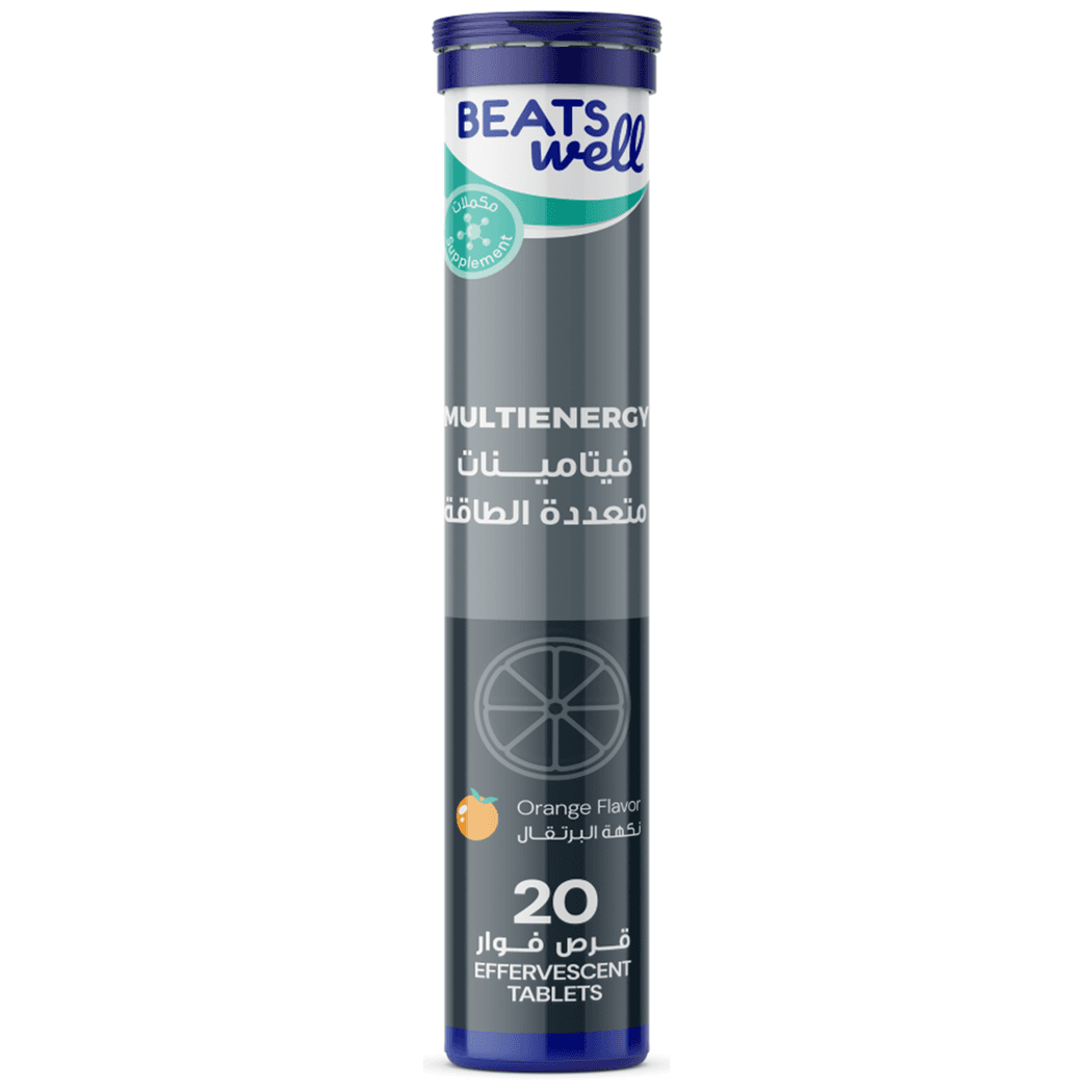 Beatswell Multivitamin Energy - 20 Effervescent Tablets Beatswell Multivitamin Energy - 20 Effervescent Tablets