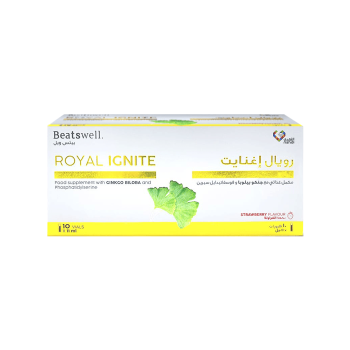 Beatswell Royal Ignite Ginkgo Biloba 10 Drinkable Vials