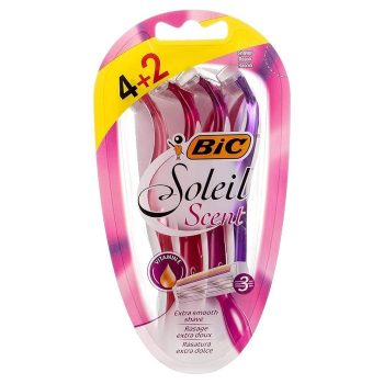 Bic Razor Soleil Scent 4pcs 4+2 Free