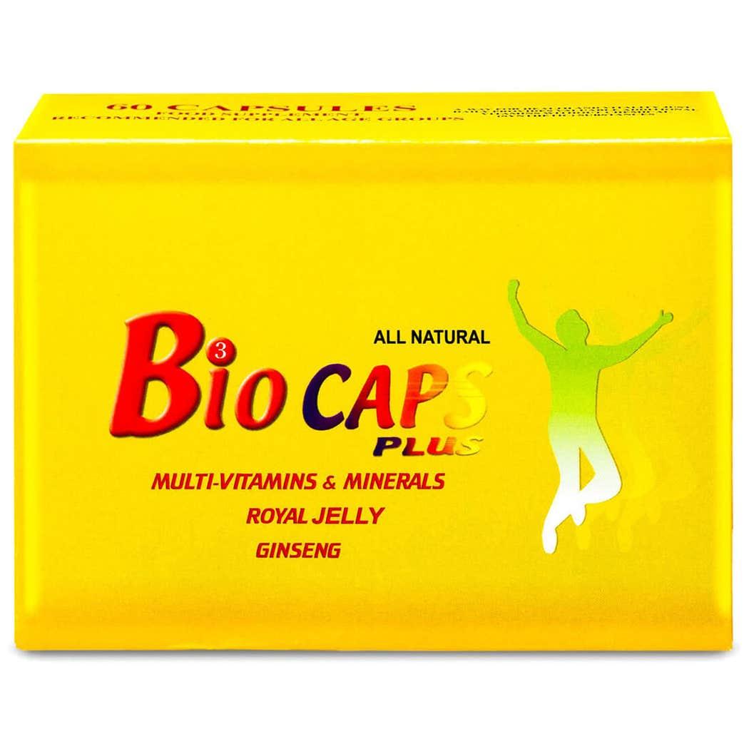 Bio-Caps Plus Multivitamins & Minerals 60 Capsules Bio-Caps Plus Multivitamins & Minerals 60 Capsules