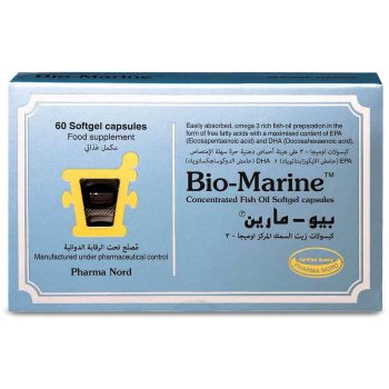 Bio-Marine Omega 3 Fish Oil 60 Softgels