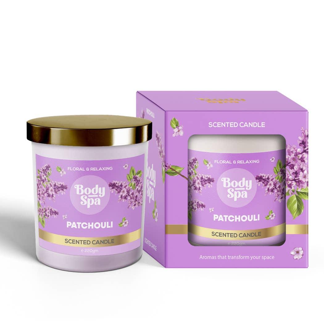 Body Spa Candle Patchouli - 220 gm Body Spa Candle Patchouli - 220 gm