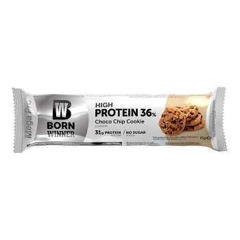 Born Winner Mega Pro Protein Bar Choco Chip Cookie 85 Gm