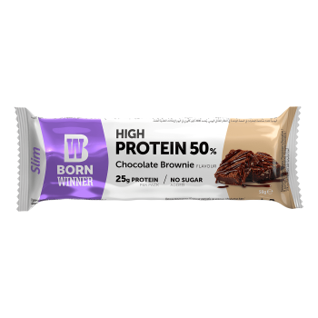 Born Winner Slim Protein Bar Choco Brownie 50 Gm