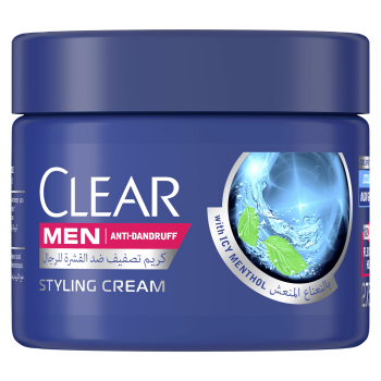 CLEAR Soft Styling Cream, Cool Sport Menthol, 275ml