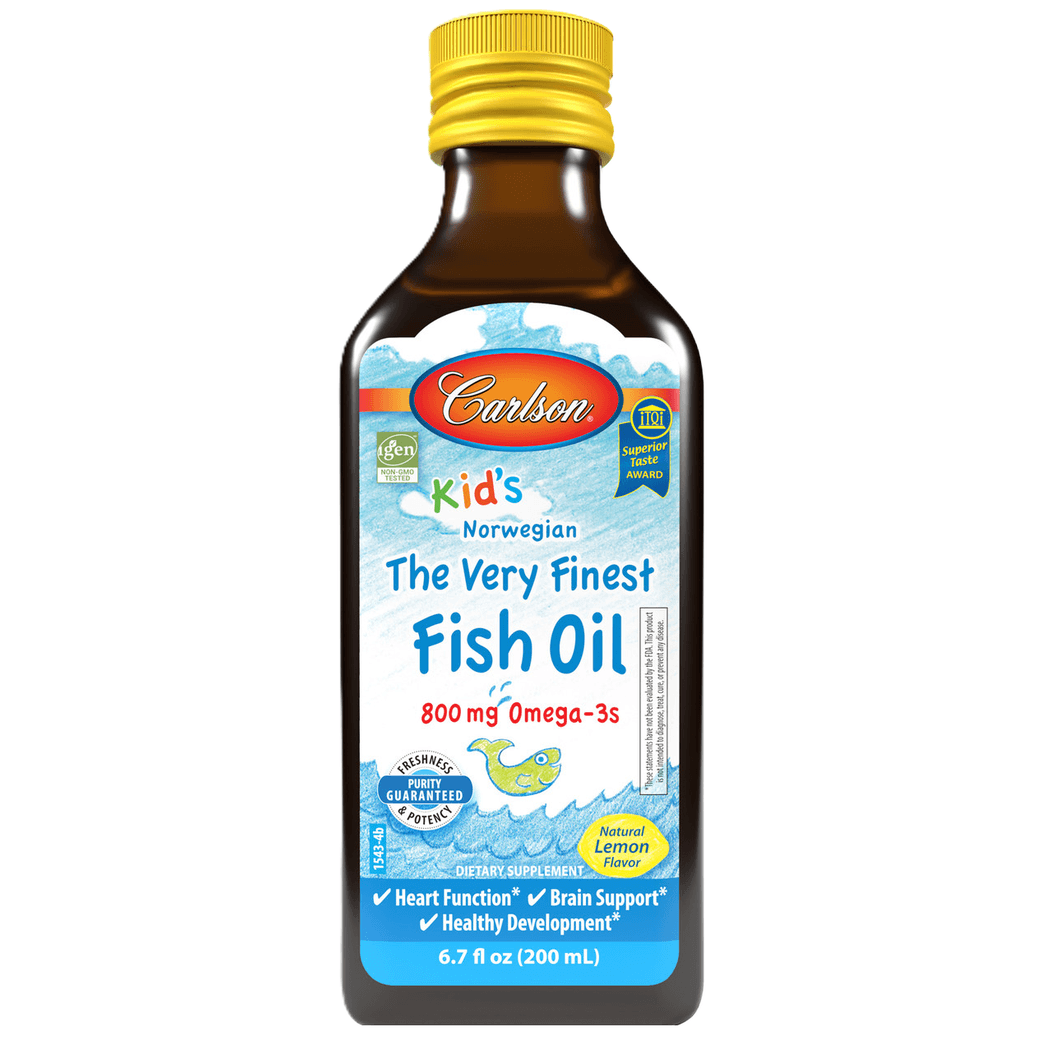Carlson Kid'S The Very Finest Fish Oil Lemon - 200 Syrup Carlson Kid'S The Very Finest Fish Oil Lemon - 200 Syrup