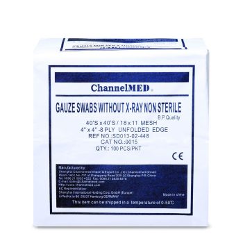 Channelmed Gauze Swabs 10*10 cm 100 pcs