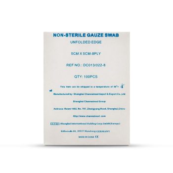 Channelmed Gauze Swabs 5*5 cm 100 pcs