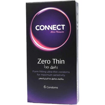 Connect Zero Thin Condoms 6 pcs