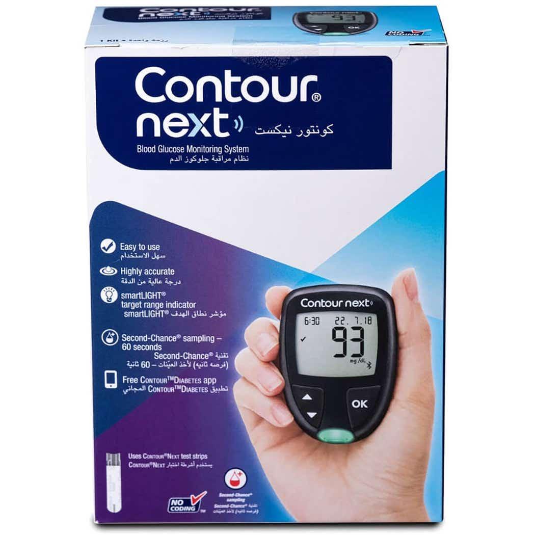 Contour Next Blood Glucose Monitor - Smart Light Contour Next Blood Glucose Monitor - Smart Light