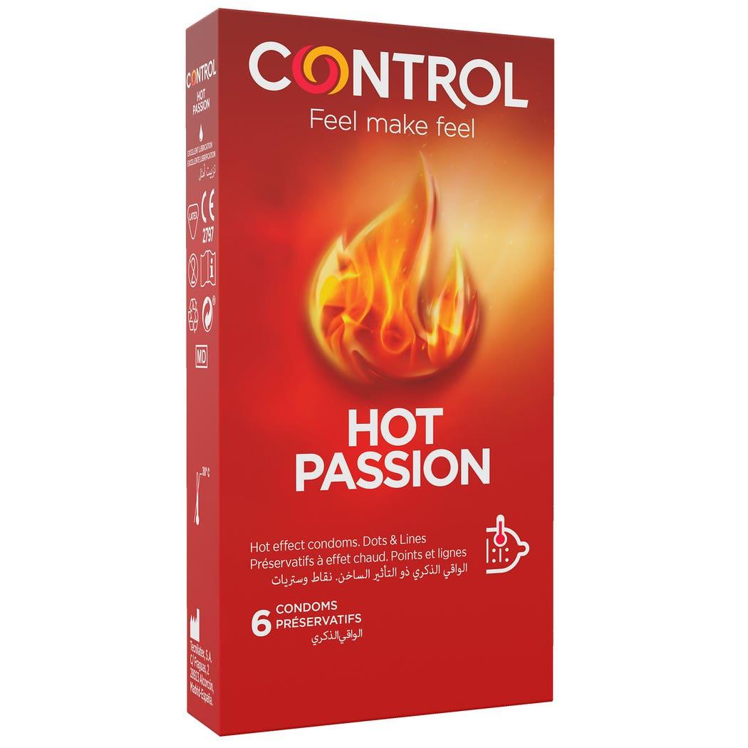 Control Condom Hot Passion 6 Pieces Control Condom Hot Passion 6 Pieces