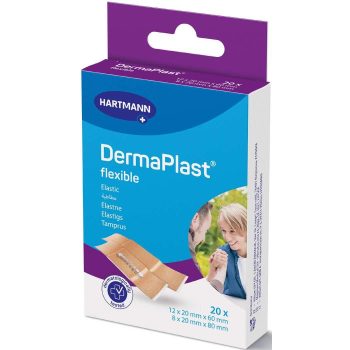 Dermaplast Plaster Flexible 2 Sizes - 20 Pcs
