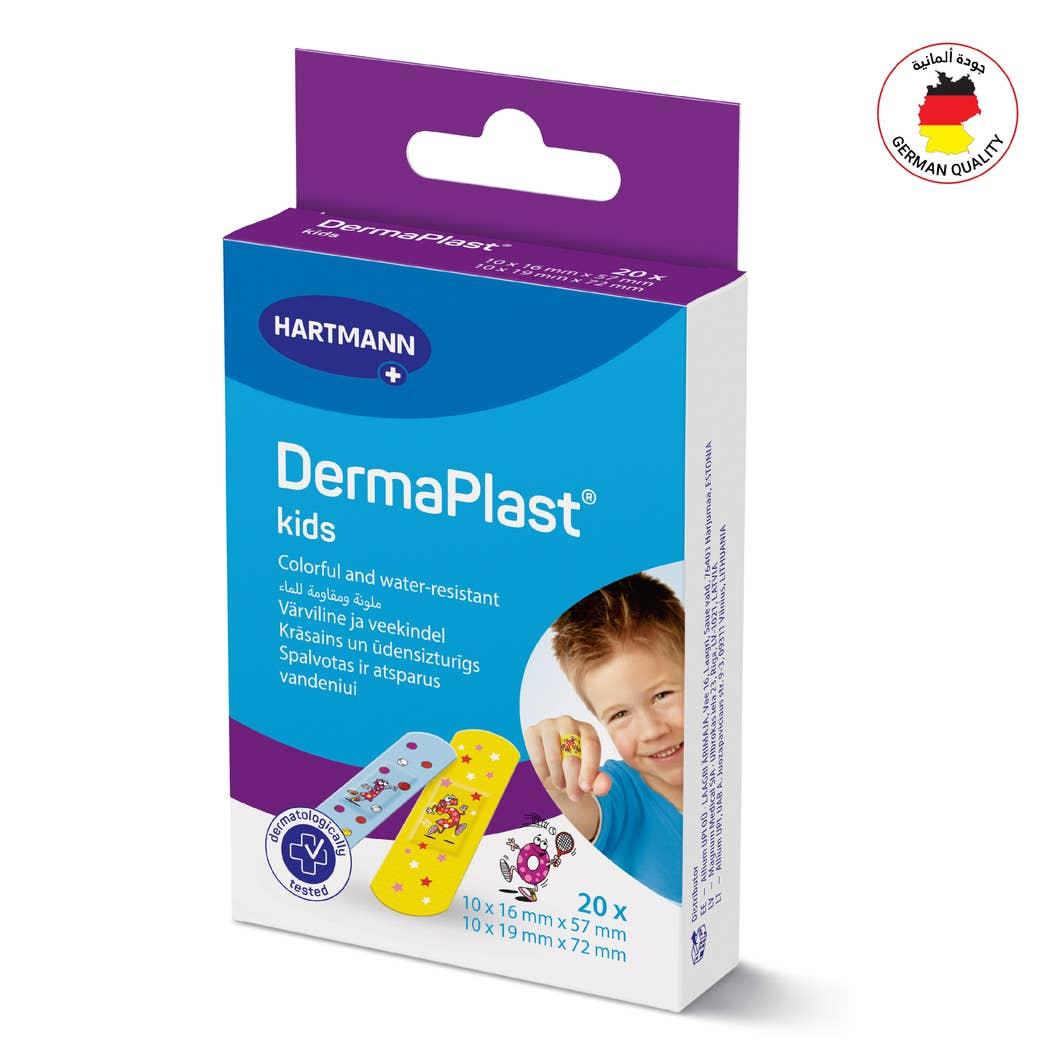 Dermaplast Plaster Kids 2 Sizes - 20 Pcs Dermaplast Plaster Kids 2 Sizes - 20 Pcs