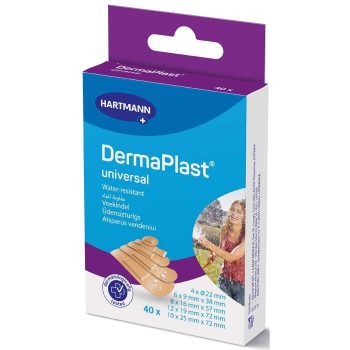 Dermaplast Universal Plasters 5 sizes - 40 Pcs