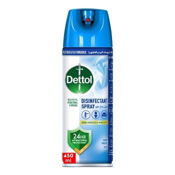 Dettol Multi-Purpose Disinfectant Spray, Crisp Breeze Scent, 450ml
