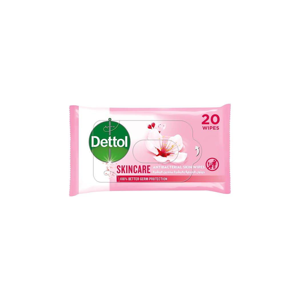 Dettol Skincare Antibacterial Skin Wipes 20 Wipes Dettol Skincare Antibacterial Skin Wipes 20 Wipes