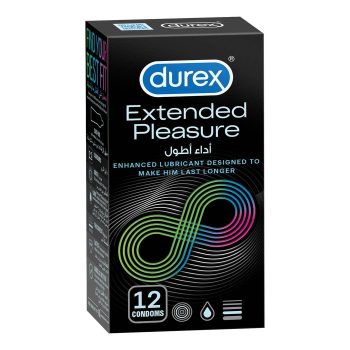 Durex Condom Extended Pleasure 12s