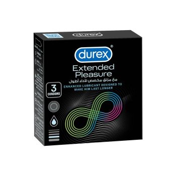 Durex Condom Extended Pleasure 3s