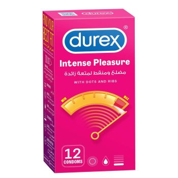 Durex Condom Pleasure Max(Intense Pleasure) 12 pcs