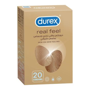 Durex Condom Real Feel 20 Pcs