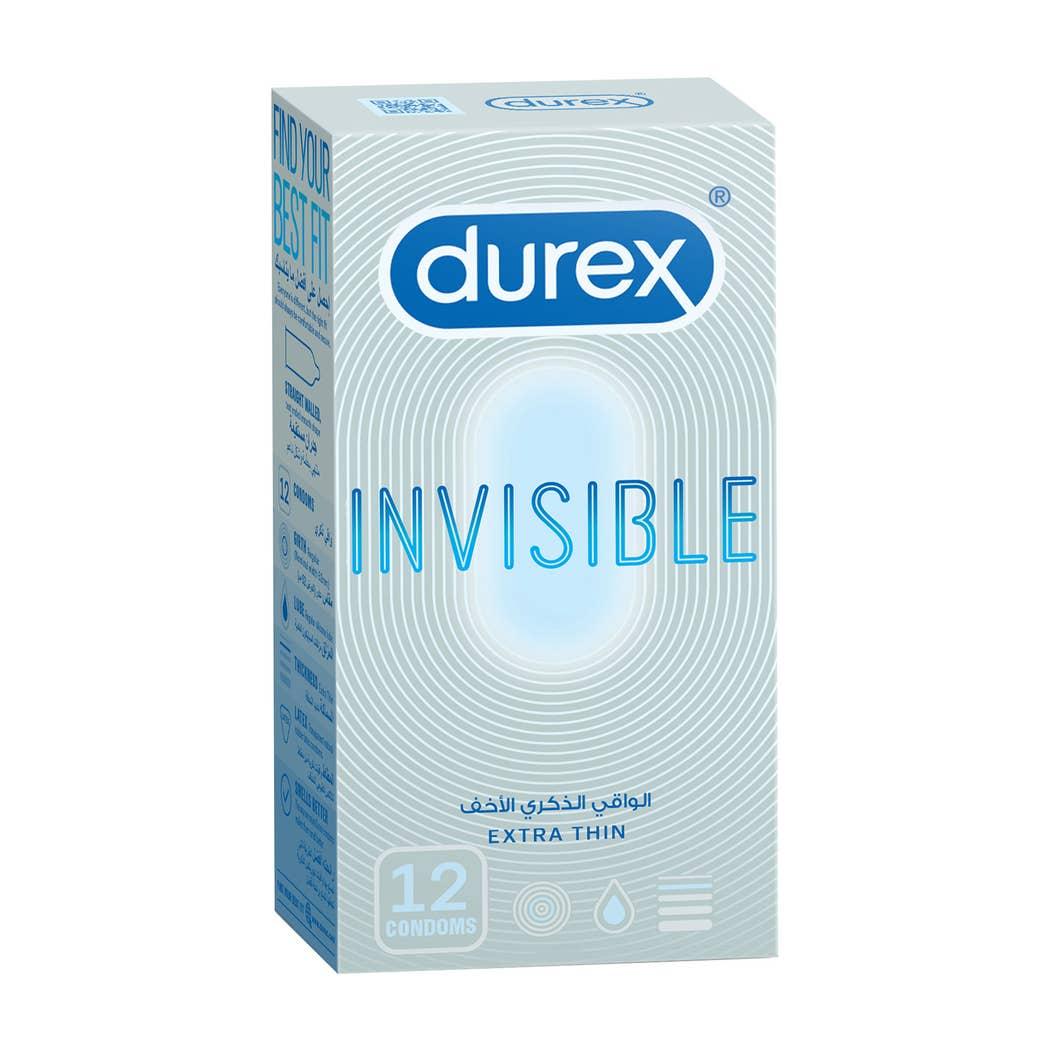 Durex Invisible Extra Thin 12 pcs Durex Invisible Extra Thin 12 pcs