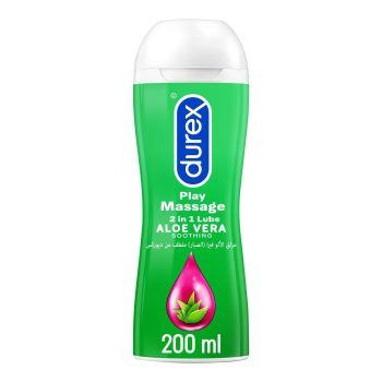 Durex Massage 2 in 1 Soothing Aloe Vera 200 ml