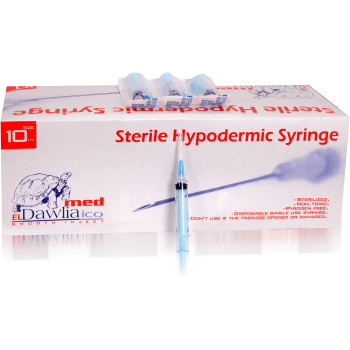 Eldawlia ico Hypodermic Syringe 10 Ml 100 Pcs