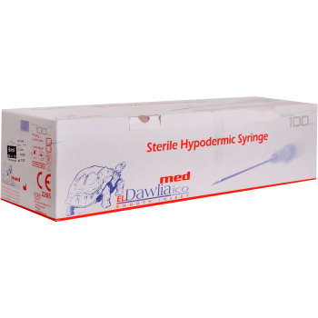 Eldawlia ico Hypodermic Syringe 5 Ml 100 Pcs