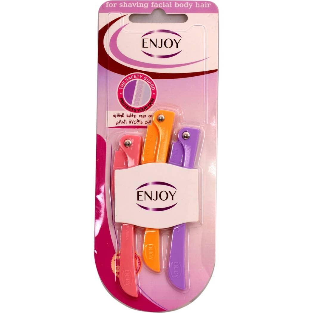 Enjoy Face Razor For Shaving Face Hair 3 Pcs Enjoy Face Razor For Shaving Face Hair 3 Pcs