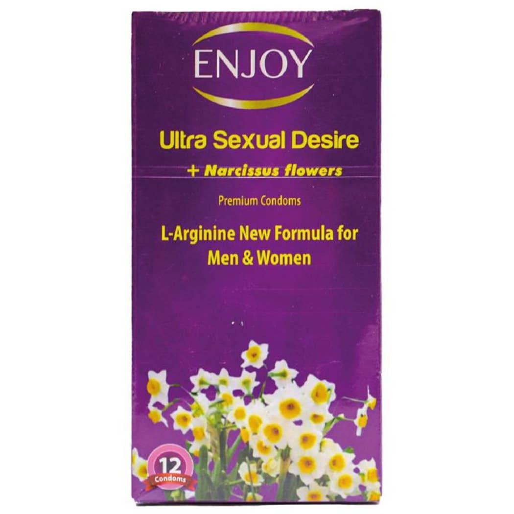 Enjoy U. S.D+Narcissus Flowers Premium Condoms 12pcs Enjoy U. S.D+Narcissus Flowers Premium Condoms 12pcs
