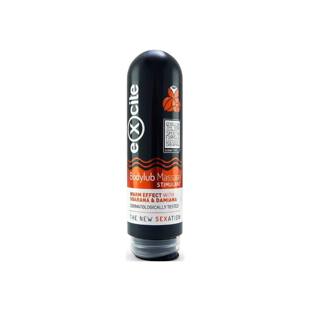 Excite Bodylub Body Massage, Lubricant, Stimulant Gel With Guarana 200 ml Excite Bodylub Body Massage, Lubricant, Stimulant Gel With Guarana 200 ml