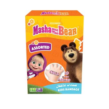 Fablab Kids Bandage Assorted 20 Pcs Masha & The Bear