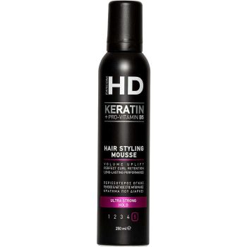 Farcom HD Ultra Strong Hair Mousse - 250 ml