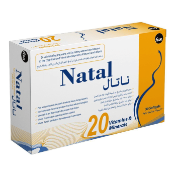 Fas Natal Pregnancy Multivitamins & Minerals For Women 30+30 Softgels