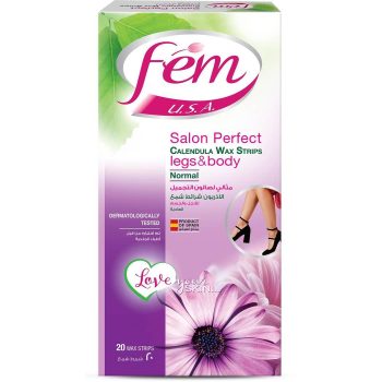 Fem Body Wax Strip Normal Skin 20pcs