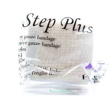 First Step Adhesive Gauze Bandage Roll 4 cm * 4 m