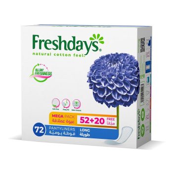 Freshdays Long 52 pcs and 20 pcs free