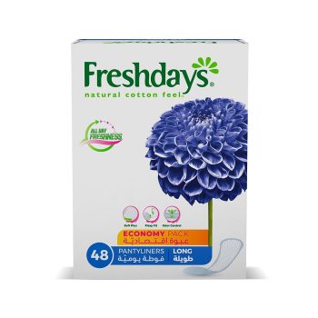Freshdays Long Panty liner Economy Pack 48 pcs